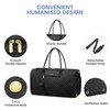 Weekender Travel Duffle Bag for Women: Overnight Bags with Shoe