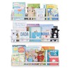Brightmaison Angel Floating Shelves for Wall, Toy Storage Shelf &