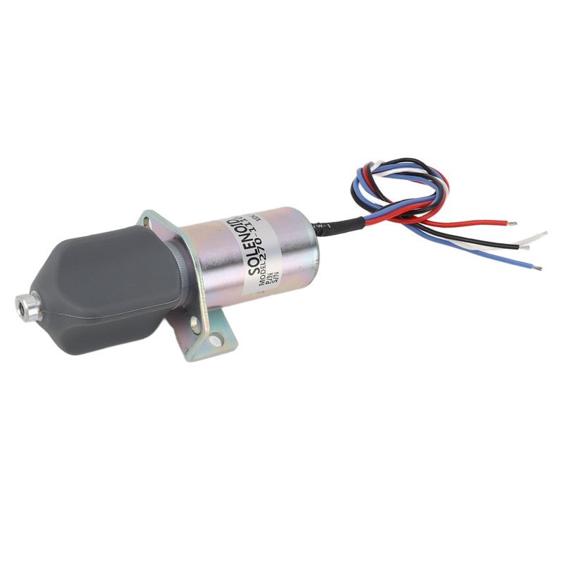 12V Electric Exhaust Solenoid High Accuracy Anti Interference 4 Wire