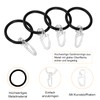 tonyg-p Pack of 22 Metal Curtain Rings Curtain Hanging Rings