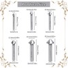 Begpoee 6-Piece HSS 90 Degree Countersink Drill Set, Countersink Drill