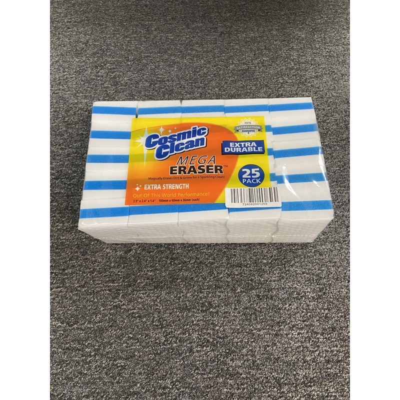 Cosmic Clean Mega Eraser Durable Melamine Sponge