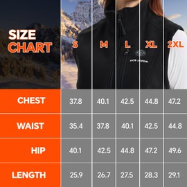 SNOW LEOPARD Women’s Heated Vest with Battery Pack Included, 7.4V 16000mAh Fleece Smart Electric Lightweight Heating Vest