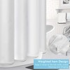 Carttiya Anti-Mould Shower Curtain, EVA Bath Curtain, No Odours, BPA-Free,