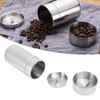 Portable 304 Stainless Steel Sealed Tea Leaf Storage Jar Canister