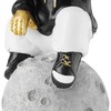 BRUBAKER Decorative Astronaut Sitting on the Moon in Cool Pose