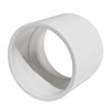 DONWAER 6" PVC DWV Coupling Sanitary for Drain Waste and
