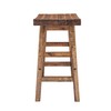 Durango 26" H Industrial Wood Counter-Height Stool