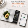 KitchenTour Smart Food Scale with Nutritional Calculator, Bluetooth App for