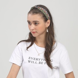 Lala 라라 에스닉 헤어밴드-KHAKI(LALAH512) Lala Ethnic Hairband - KHAKI (LALAH512)
