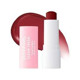 CoverGirl Clean Fresh - Bálsamo labial tintado, fórmula vegana, hidratante, acabado natural, Bliss You Berry, 1 unidad