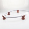 2pcs HiFi Speaker Wire Bracket Professional Wooden Shockproof Insulation HiFi