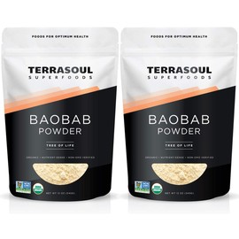 Terrasoul Superfoods Organic Baobab Fruit Powder, 1.5 Pounds