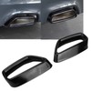 Exhaust Pipe Cover, Exhaust Tip Trim, 2pcs Exhaust Tailpipe Trim