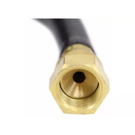 Flex-Tech Hose & Tubing (2) 8 Foot 3/8" flare x 3/8" flare female LP Propane Gas Hose Connector Cylinder