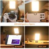 MXNUP 128 LED Luz para Celular, Ring Light con Clips