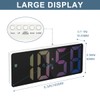 Ankilo Upgraded Digital Alarm Clock, LED Clock for Bedroom, Electronic