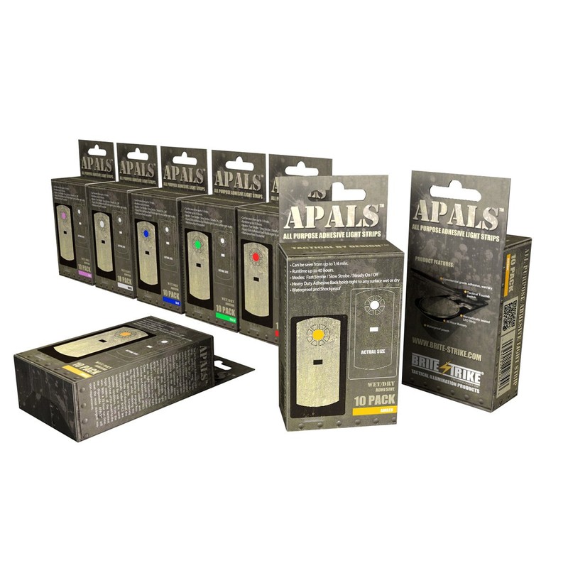 BS BRITESTRIKE APALS 10 Pack Blue APALS10BLU