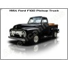 1954 Ford F100 Pickup Truck New Metal Sign: Pristine Restoration!
