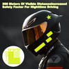 YueJieSelected Reflectors Bicycle Sticker Fluorescent Green