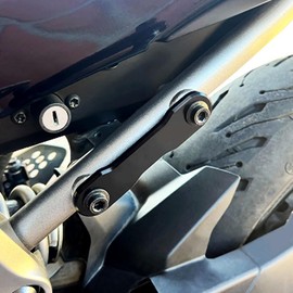 Xitomer CNC Foot peg Block Off Plates Fit for 2018-2021 Ninja 250/ Ninja 400/ ABS & 2019-2024 Z400 ABS & 2019 Z250 & 2024 Z500/ Ninja 500 Footpeg Blanking Plates