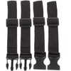 CLISPEED 2pcs Golfs Trolley Cart Bag Strap Buckle Packing Straps