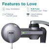 PUR PLUS Faucet Mount Water Filter System Metallic Grey 3