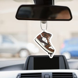6 Pack Sneaker Car Air Freshener for Women Men Sneakerhead Long Lasting Hanging Scents Freshener Automotive Interior Room Decor