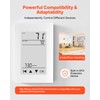 VEVOR 7-Day Programmable Thermostat, Home Thermostats for Radiant Underfloor Heating