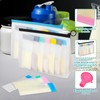 MUOUAKATE Protein Powder Travel Container Set - Reusable Powder Supplement