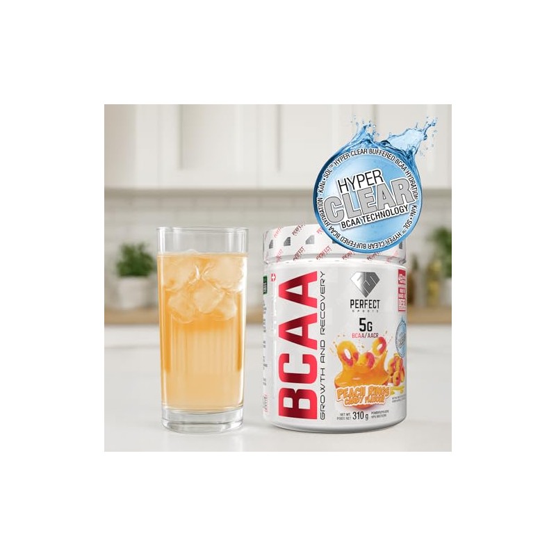 Perfect Sports BCAA Hyper Clear Peach Ring