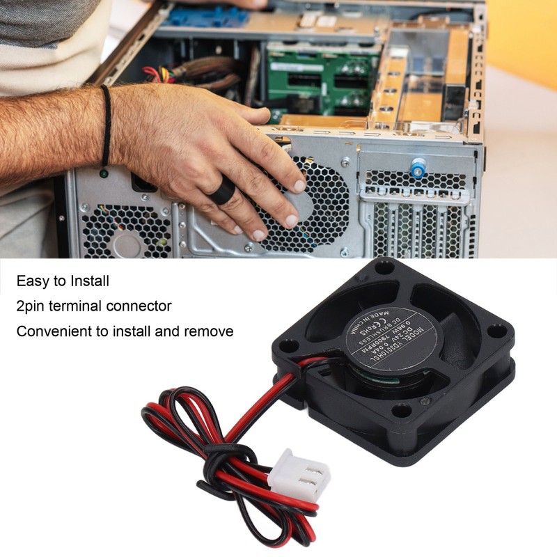 3010 DC Brushless Fan 2pin Terminal Low Noise Mini DC