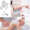4 PCS Goniometer Set,Goniometer 6/8/12 Inch Occupational Physical Therapy Protractor
