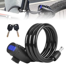 mizikuu Children's Bicycle Lock with 2 Keys Combination Lock Anti-Theft Lock Bicycle Accessories for Scooter, Bicycle, Pushchair