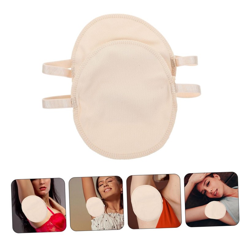 Healeved 5sets Quick Dry Armpit Pads Absorbent Underarm Sweat Pads