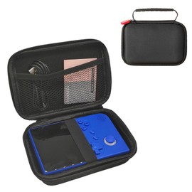 Carrying Case for Anbernic RG40XXV Retro Handheld Game Console, EVA Case, Compatible with RG40XXV Game Console and Accessories, Drop-Proof and Wear-Resistant Travel Organizer Box (Black)