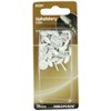 The Hillman Group 592291 Upholstery Nails, White, 25-Pack