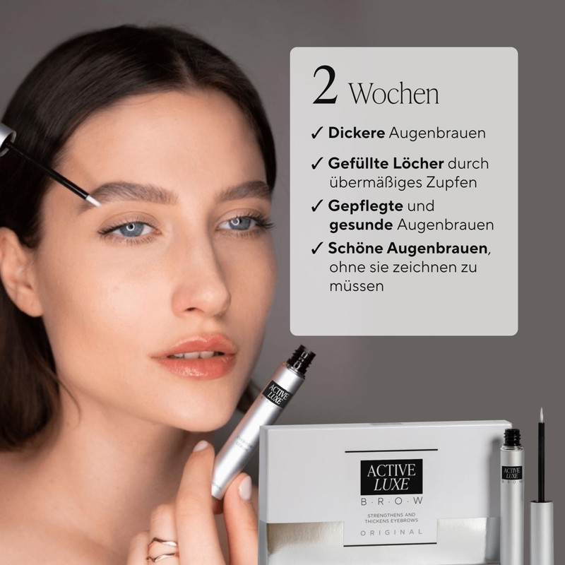 Active Luxe Eyebrow Serum - Eyebrow Growth Booster Serum -