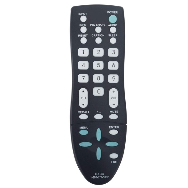 GXCC Replacement Remote Control Applicable for Sanyo TV DP26649 DP26640