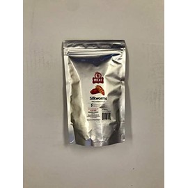 Meat Maniac Edible Insects | Salted Silkworms (15g)