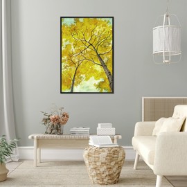 Lavezee 27x40 Poster Frame Black Display 27 x 40 Inch Photo Picture Frame for Wall, Pack of 1