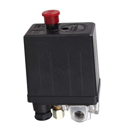 Mdurian Solid 90-120 PSI Pressure Switch Air Compressor Pump Compressor Pressure Monitor Control Valve Compressor Switch High Performance Pressure Regulator 240 V