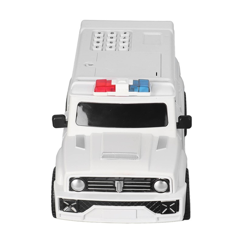 Car Bank Automatic Fingerprint Password Money Rolling Cash Coin Car