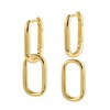 ALEXCRAFT 14K Gold Square Drop Dangle Earrings for Women 925