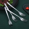 Dinner Forks 6 Pieces, Kyraton Stainless Steel 21.5cm Table Forks