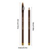MOTIBACK 12-Count Brow Defining Set with Sharpener (Dark Brown)