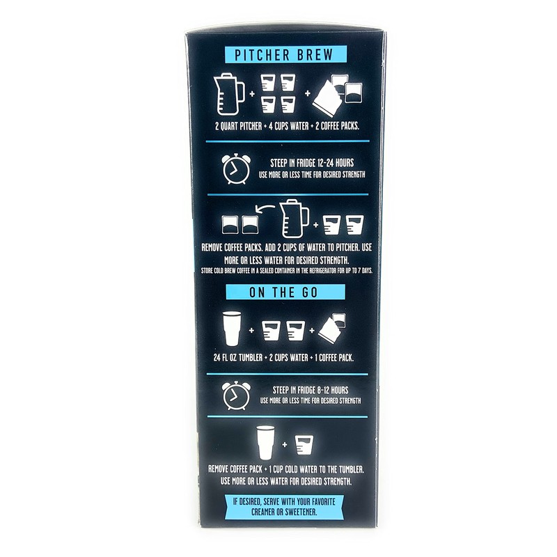 Cafe Olé by H-E-B Texas Pecan Cold Brew Coffee Packs