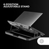 Mars Gaming MNBC23, Cooling Base and Stand 16 Inches, 6
