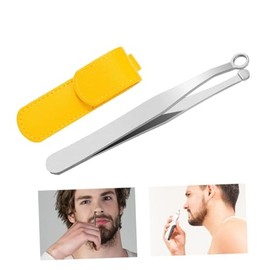 1 Set Nose Hair Trimmer Nasal Hair Clip Remover for Grooming and Washable and Brow Trimming Durable with Head Design