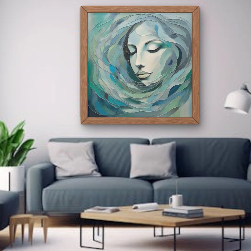 Wavy Lady Wall Art